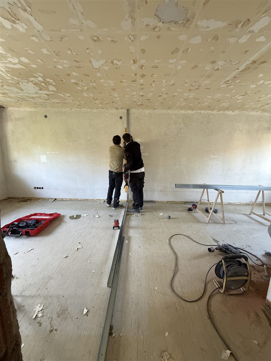 Aufteilung für das vierte Zimmer