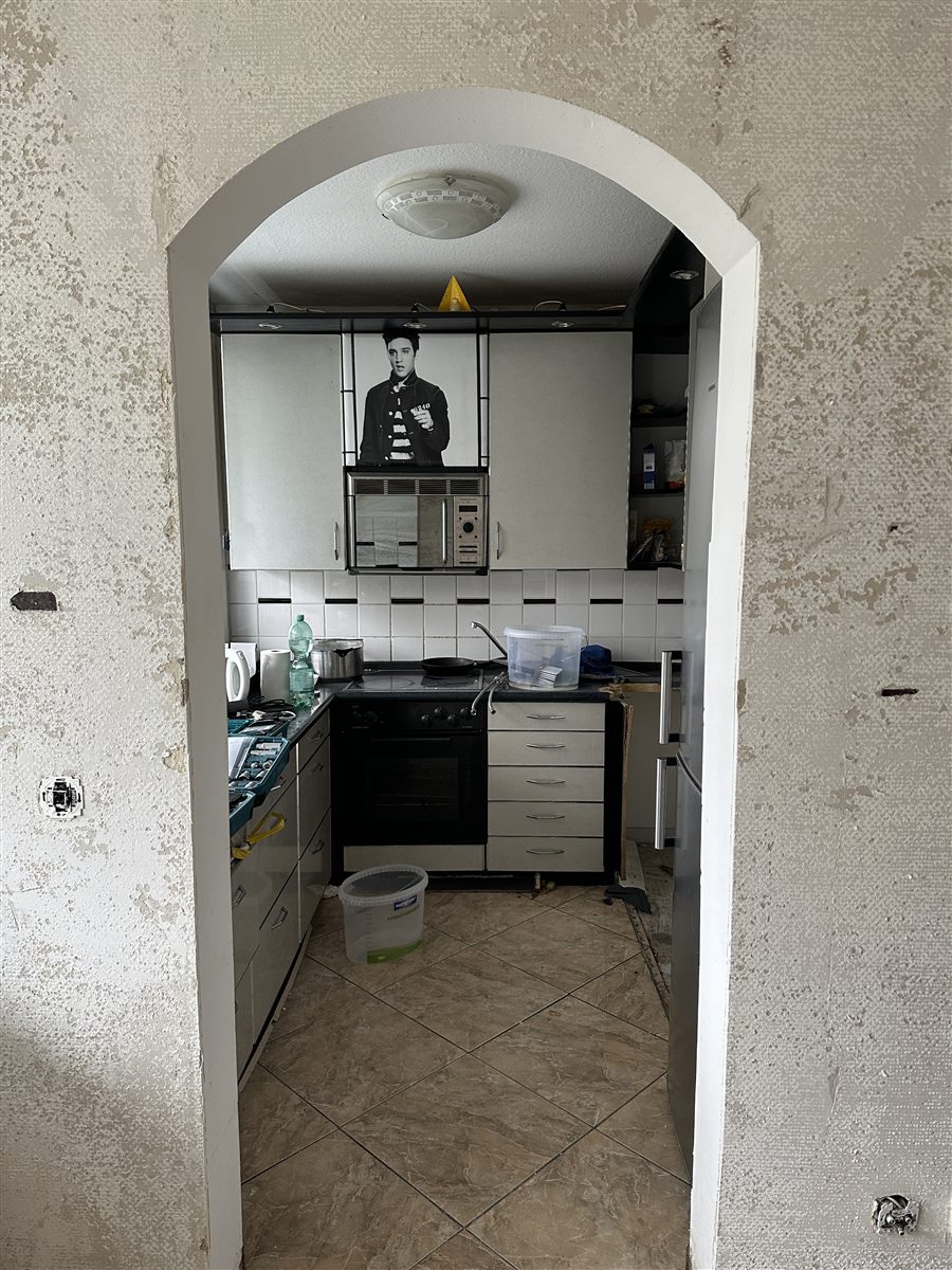 Küche vor der Sanierung